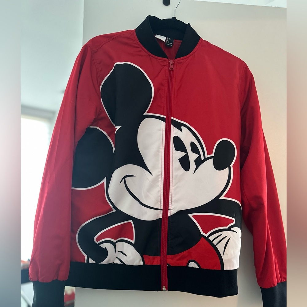 Disney Mickey Mouse Black and Red Jacket